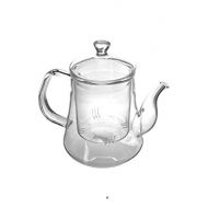 American Chateau Large 35oz/1L Heat Resistant Borosilicate Glass Teapot Tea Pot Kettle with Infuser