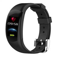 LEMFO LT02 - Smart Armband Farbe LCD Fitness Armband, Pulsmesser IP68 Wasserdicht Schrittzahler Smart Band Bluetooth