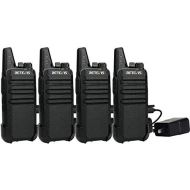 Retevis RT22 Two Way Radio License-Free Walkie Talkies Rechargeable 16 CH VOX FRS Radio (4 Pack)