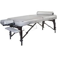 Master Massage 30 Montour Lx Massage Table Package with 3 Memory Foam,Dove Grey