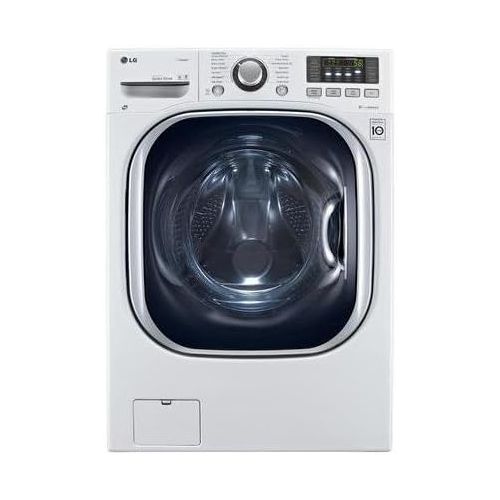  LG WM3997HWA Ventless 4.3 Cu. Ft. Capacity Steam Washer/Dryer Combination with TurboWash, TrueBalance Anti-Vibration System, NeveRust Stainless Steel Drum, Allergiene Cycle in Whit