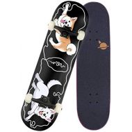 QYSZYG Skateboard/Persoenlichkeitsvielfalt optional/professionelles Montage-Skateboard-Grundskateboard Skateboard (Color : C)