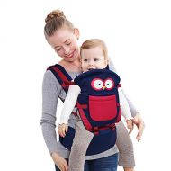 Happy Cherry Baby Carrier for Infant 0-36 Months, Ergonomic Hip Seat Baby Carrier 3 in 1, Travel Friendly & Breathable