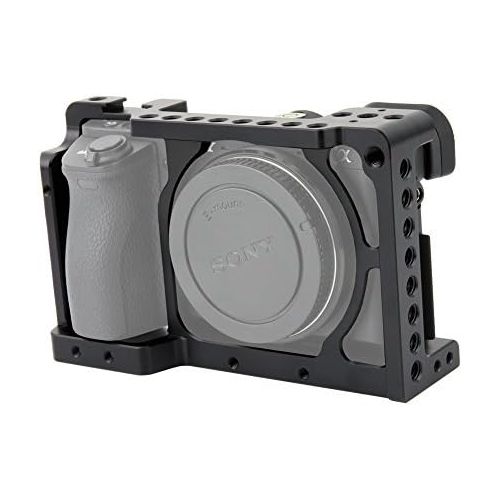  NICEYRIG A6100 A6300 A6400 A6000 Camera Cage with 1/4 Thread and Cold Shoe - 083