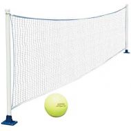 Poolmaster 72776 Above-Ground Mounted Poolside Volleyball  Badminton Game with Perma-Top Mounts
