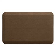NewLife by GelPro Anti-Fatigue Designer Comfort Kitchen Floor Mat, 20x32”, Grasscloth Khaki Stain Resistant Surface with 3/4” Thick Ergo-foam Core for Health and Wellness