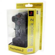 By      Sony PS2 Controller Wired DualShock2 Smoke Grey (SONY)