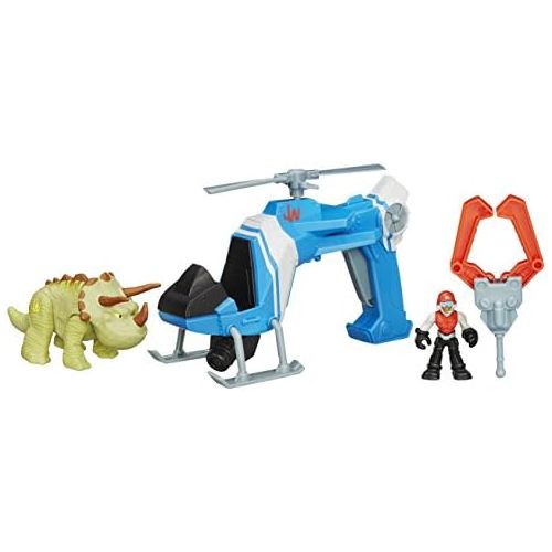  Playskool Heroes Jurassic World Dino Tracker Copter Toy