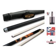 Gator 45% off Champion Dragon Pool Cue Stick with Predator Uniloc Joint, Low Deflection Shaft, Black or White case, Retail Price: 295.55