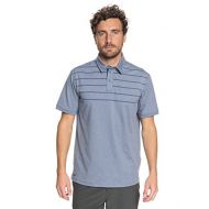Quiksilver Mens Striped Reel Backlash Polo Knit Top