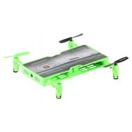 Odyssey Toys Airplanes Ody-1716NX Real Drone That Takes HD Video and Pictures. Fold Out Motors Makes It The Same Size As a Smartphone-So It Really Does Fit in Your Pocket, Green, 5