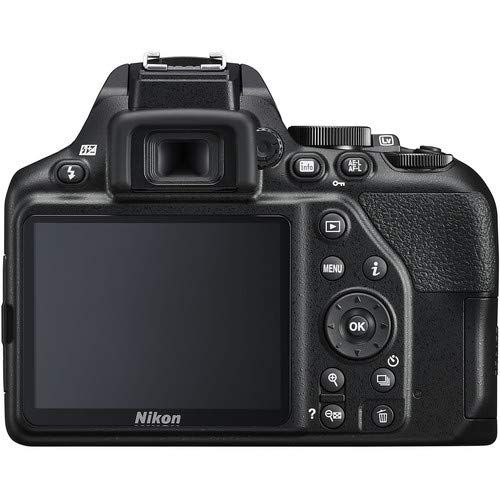  Nikon (EP) Nikon D3500 DSLR Camera wAF-P DX NIKKOR 70-300mm f4.5-6.3G ED Lens AF-P DX NIKKOR 18-55mm f3.5-5.6G VR Lens + 500mm f8 Telephoto Lens 23 Piece Nikon D3500 Package