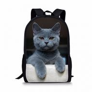 Showudesigns Kawaii 3d Cat Printing Middle Primary Shoulder Bag Kids Schoolback