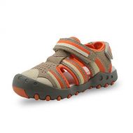 Tuoup Closed Toe Leather Hiking Outdoor Boys Athletic Sandals