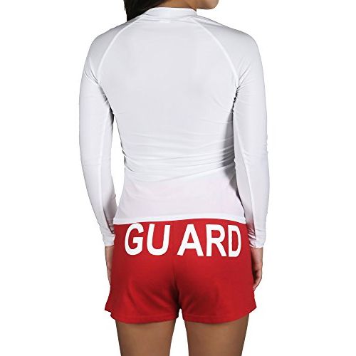  Adoretex Womens Guard Rashguard Long Sleeve Swim Shirt