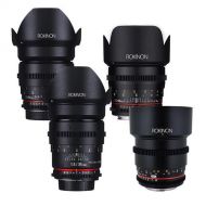 Rokinon ROKINON CINE DS T1.5 Cinema Lens Kit - 50mm + 35mm + 85mm + 24mm for Canon EF