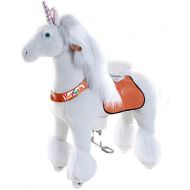 Vroom Rider X Ponycycle Ride-On Unicorn for 3-5 Years Old - Small