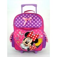 Disney Large Rolling Backpack Minnie Mouse - Lucky New School Bag 619206
