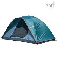 NTK Oregon GT 3 to 4 Person 7 to 7 Person Foot Outdoor Dome Family Camping Tent 100% Waterproof 2500mm, Easy Assembly, Durable Fabric Full Coverage Rainfly, Micro Mosquito Mesh