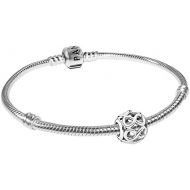 Brand: Pandora Pandora 08051 Infinity Bracelet Starter Set, Sterling Silver