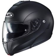 HJC Helmets HJC Solid Mens CL-MAX 3 Modular Street Motorcycle Helmet - Semi Flat BlackMedium