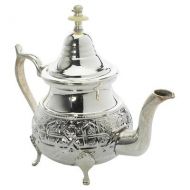 Casablanca Market Moroccan Teapot, Large, Silver