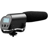 Saramonic VMIC Recorder Super-Cardioid Video Microphone with Built-in Audio Recorder for DSLR Cameras