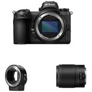 Nikon Z6 FX-Format Mirrorless Camera Body with NIKKOR Z 35mm f1.8 S and Mount Adapter FTZ