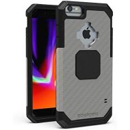 Rokform - Magnetic iPhone SE (2nd generation)/8/7/6 Case with Twist Lock Mount, Military Grade Rugged Mobile Phone Holder Series (Gunmetal)
