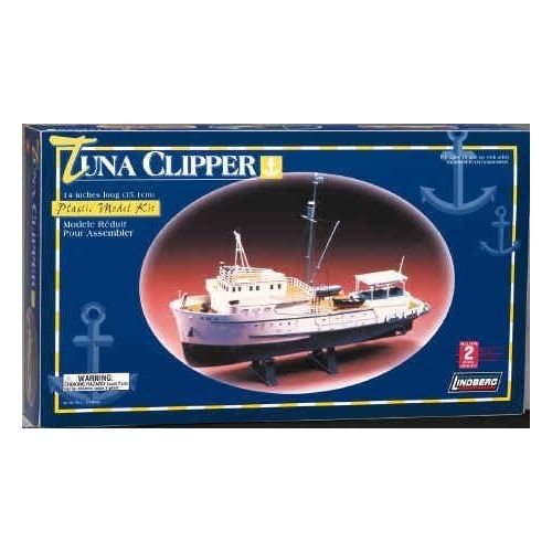  Lindberg Tuna Clipper 14 Long Plastic Model Kit