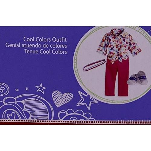 American Girl Truly Me Cool Colors Outfit for 18 Dolls (Doll Not Included)