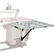 Table Saw Extension HTC HOR-1038  37” Outfeed Roller Support Table for Table Saws. Supports Panels Up To 8 Feet in Length, Making One-Person Table Saw Operation Easy.