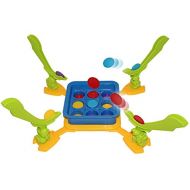 Dazzling toys dazzling toys Tic Tac & Stack Board Game - Tabletop Toy - Shoot & Aim Sliding Chips - Up to Four Players - By