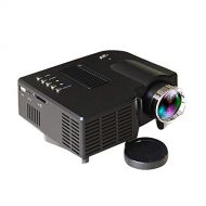 MLL Mini Projector LED HD Video Projector for Home Theater iPhone Android Smartphones Supporting 1080P 45,000 Hours Lamp Life Compatible