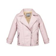 Stesti Winter Jacket for Girls Leather Jacket Fleece Winter Coat for Baby Girl