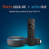 [아마존핫딜][아마존 핫딜] Amazon Fire TV Stick 4K bundle with Echo Dot (3rd Gen - Charcoal)
