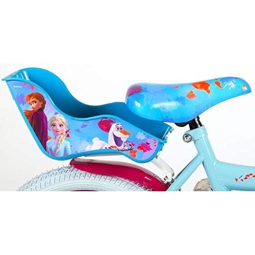 디즈니 Disney 16 Zoll Madchenfahrrad Kinderfahrrad Fahrrad Frozen Eiskoenigin Bike Rad VOLARE Y-Rahmen