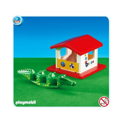 플레이모빌 PLAYMOBIL Play House and Crocodile Seesaw