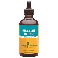 Herb Pharm Certified Organic Mullein Blend Extract for Respiratory System Support - 4 Ounce by Herb Pharm
