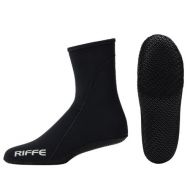 Riffe 2mm Neoprene Sock wSole - Great for Divers, Snorklers and Watersports