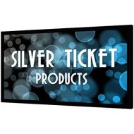 Visit the Silver Ticket Products Store STR-169135-G Silver Ticket 4K Ultra HD Ready Cinema Format (6 Piece Fixed Frame) Projector Screen (16:9, 135, Grey Material)