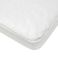 [아마존베스트]American Baby Company Waterproof Fitted Porta/Mini Crib Protective Mattress Pad Cover, White
