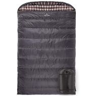 [아마존베스트]TETON Sports Fahrenheit Mammoth Double Sleeping Bag; Warm and Comfortable; Double Sleeping Bag Great for Family Camping; Compression Sack Included