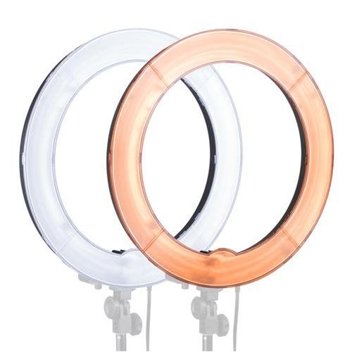  Flashpoint 19 White and Yellow Color Filter Set for The 19 Fluorescent Ring Light (not LED)