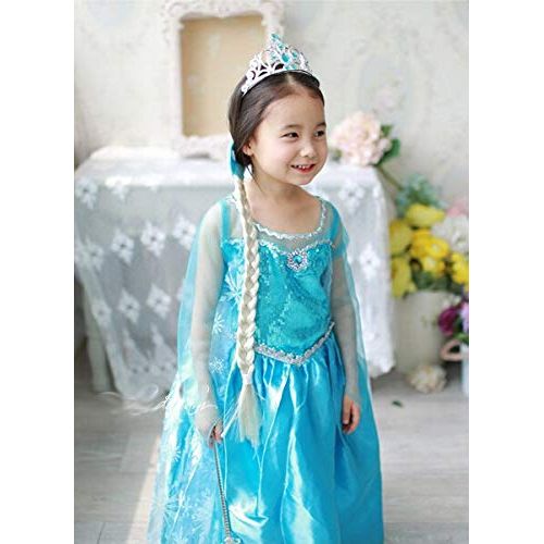  About Time Co Princess Girls Snow Queen Dress Costume Party Outfit