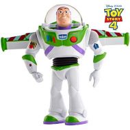 [아마존 핫딜] [아마존핫딜]Mattel Toy Story 4 Super Action Buzz Lightyear, 17 cm, Deutsche Sprachversion