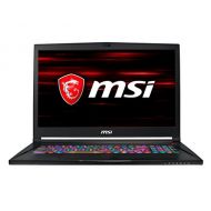 MSI GS73 STEALTH-016 120Hz 3ms Thin and Light Gaming Laptop i7-8750H (6 cores) GTX 1070 8G, 16GB 256GB NVMe SSD + 2TB, 17.3