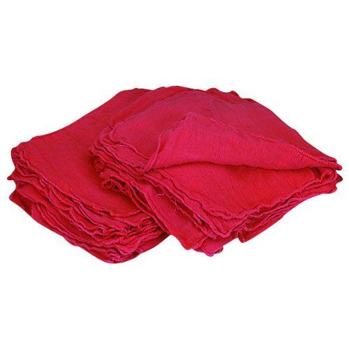 프로 Pro-Clean Basics A21820 Reusable Shop Towels, Red, 12 x 14, Pack of 500