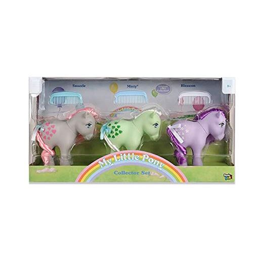 마이 리틀 포니 My Little Pony 35267 Retro Collector 3 Pack: Snuzzle, Minty, Blossom, Multicolour