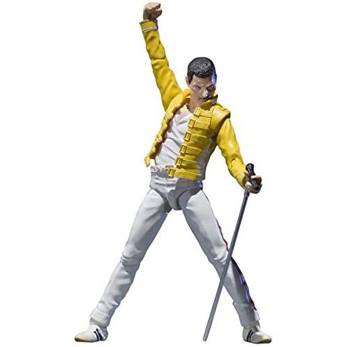  Bandai Tamashii Nations Freddie Mercury Singing Artist Action Figure